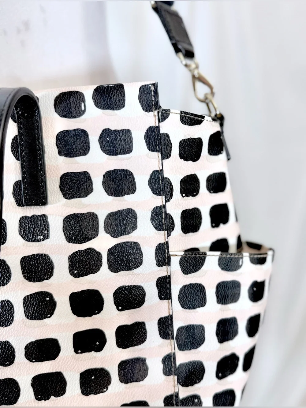 Kate Spade Grove Street Kaylie Polka Dot Baby Diaper Bag 21” x 13